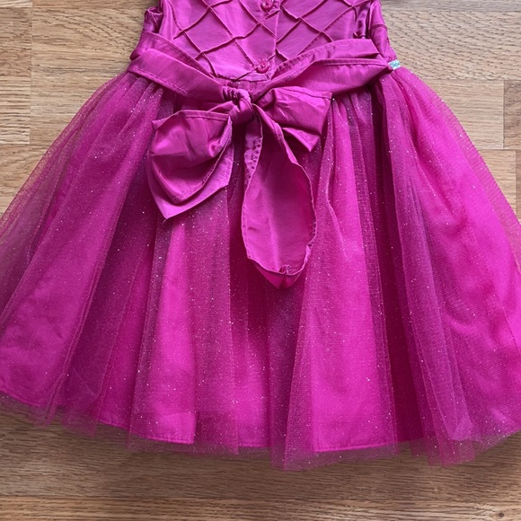 Mamellata Taffeta Fuchsia Dress 18m - Picture 7 of 9